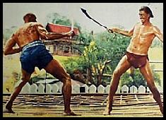 Jock and Woody in Tarzan's Three Challenges