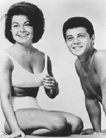 Annette with Frankie Avalon