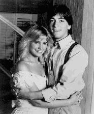 Jennifer with Scott Baio in Charles In Charge