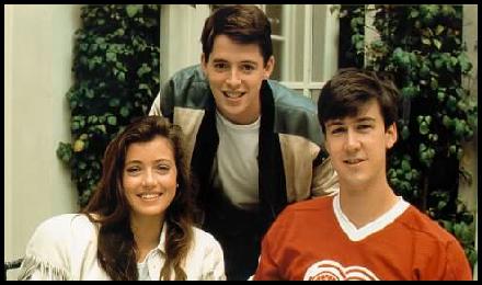 The cast of Ferris Bueller's Day Off