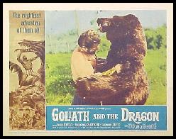 Goliath And The Dragon Lobby Card