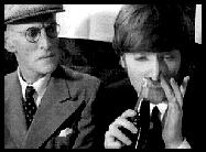 John Lennon & Wilfrid Brambell