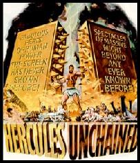 Hercules Unchained Original Poster
