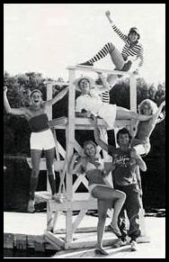 Bill Murray & the girls in Meatballs
