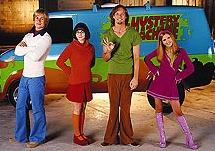 The cast of Scooby Doo