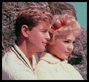 Sandra & Troy Donahue in A Summer Place