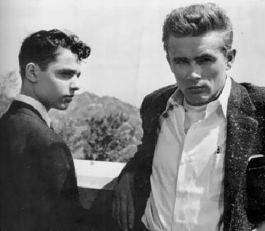 James Dean with Sal Mineo