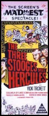The Three Stooges Meet Hercules Poster