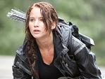 Katniss in The Hunger Games