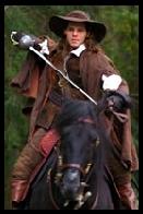 Justin Chambers is The Musketeer